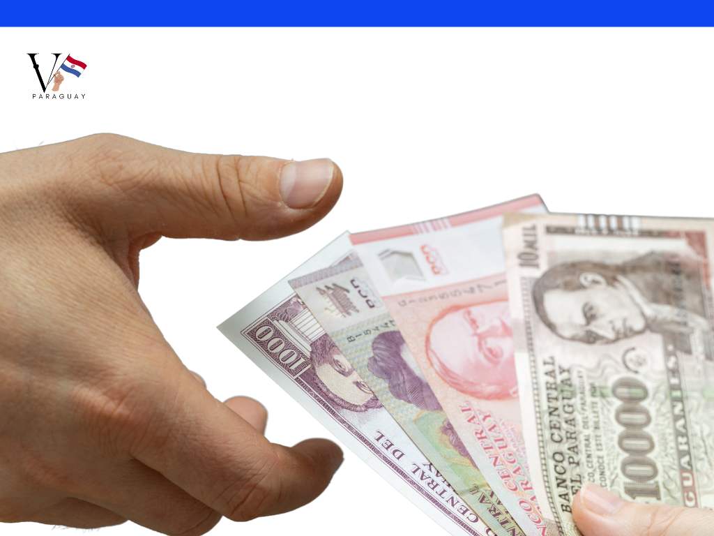 Guarani banknotes Paraguay